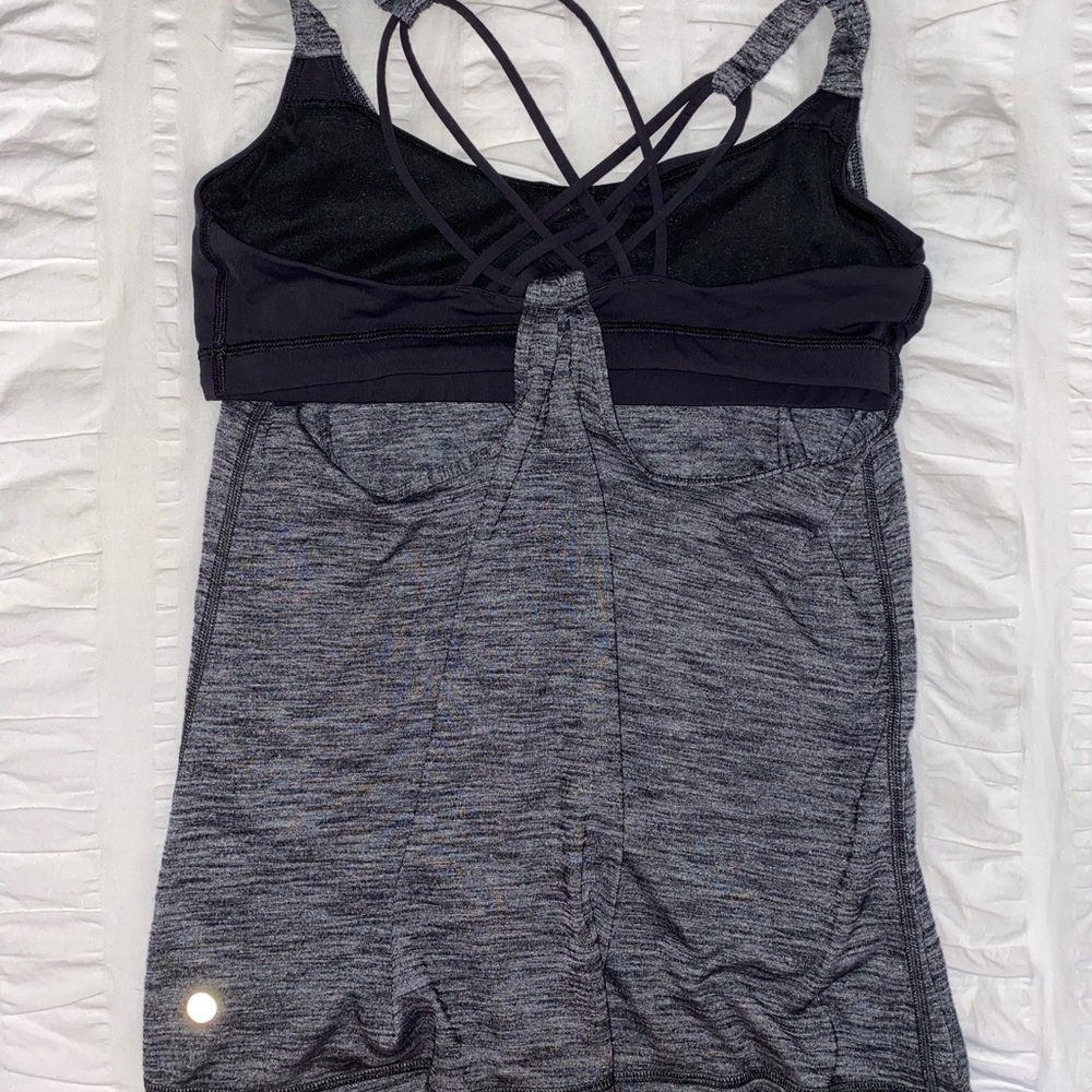Lululemon Built In Bra Strappy Back Tank